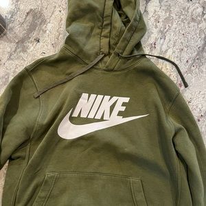 Green Nike Sweatshirt Size Small